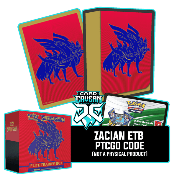 League Battle Deck: Zacian V PTCGO Code – Card Cavern Trading