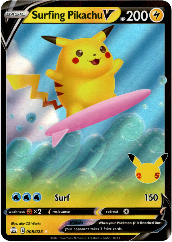 Pikachu-V (TG16/TG30), Busca de Cards