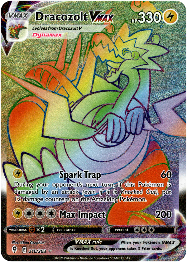 Rayquaza VMAX - 217/203 - Hyper Rare