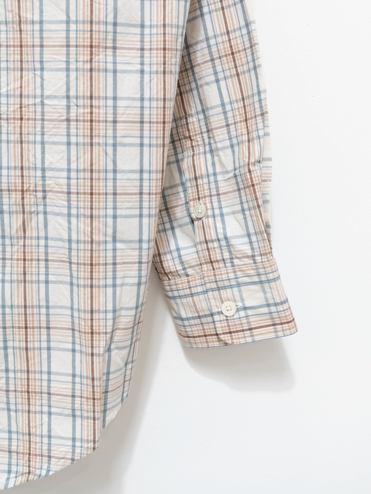 B/S Shirt - White Check