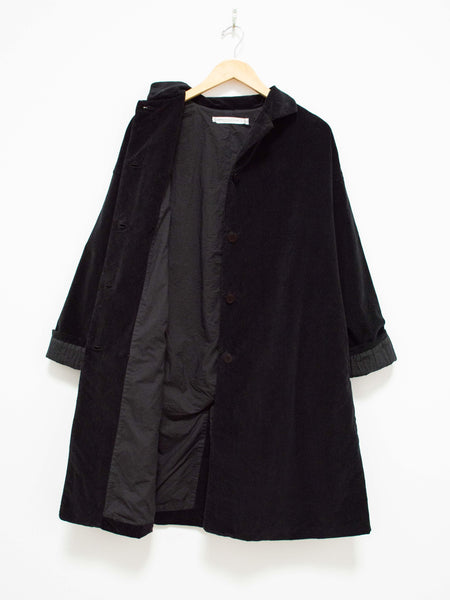 Namu Shop - Album di Famiglia Velvet Collar Coat - Black