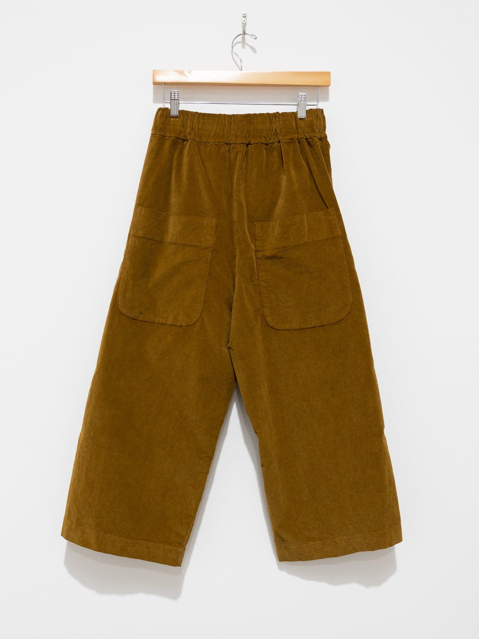 配送員設置 Green AURALEE – Takibi wide Olive chino shorts Canvas