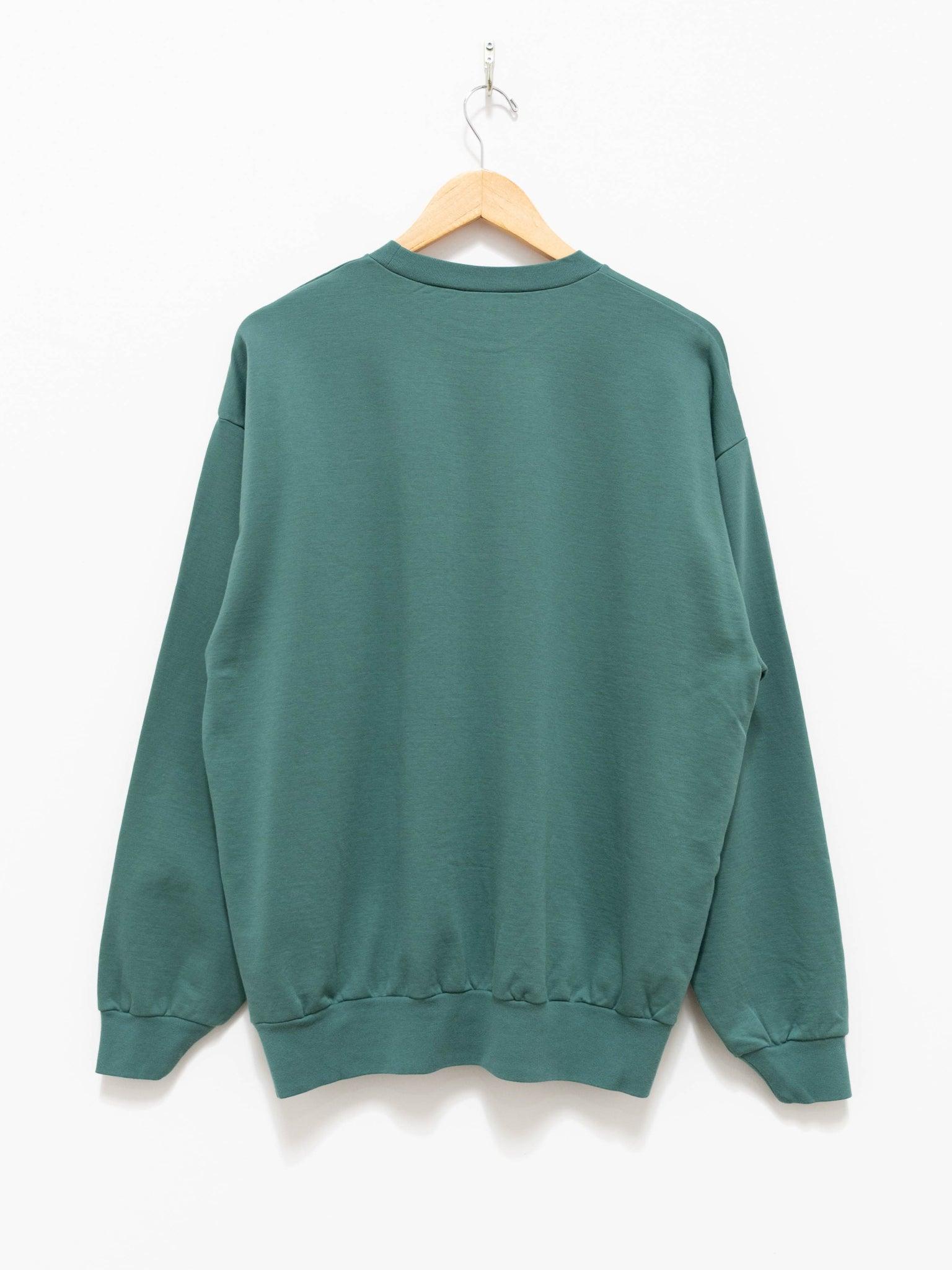 Namu Shop - Auralee Elastic High Gauge Sweat Pullover - Green