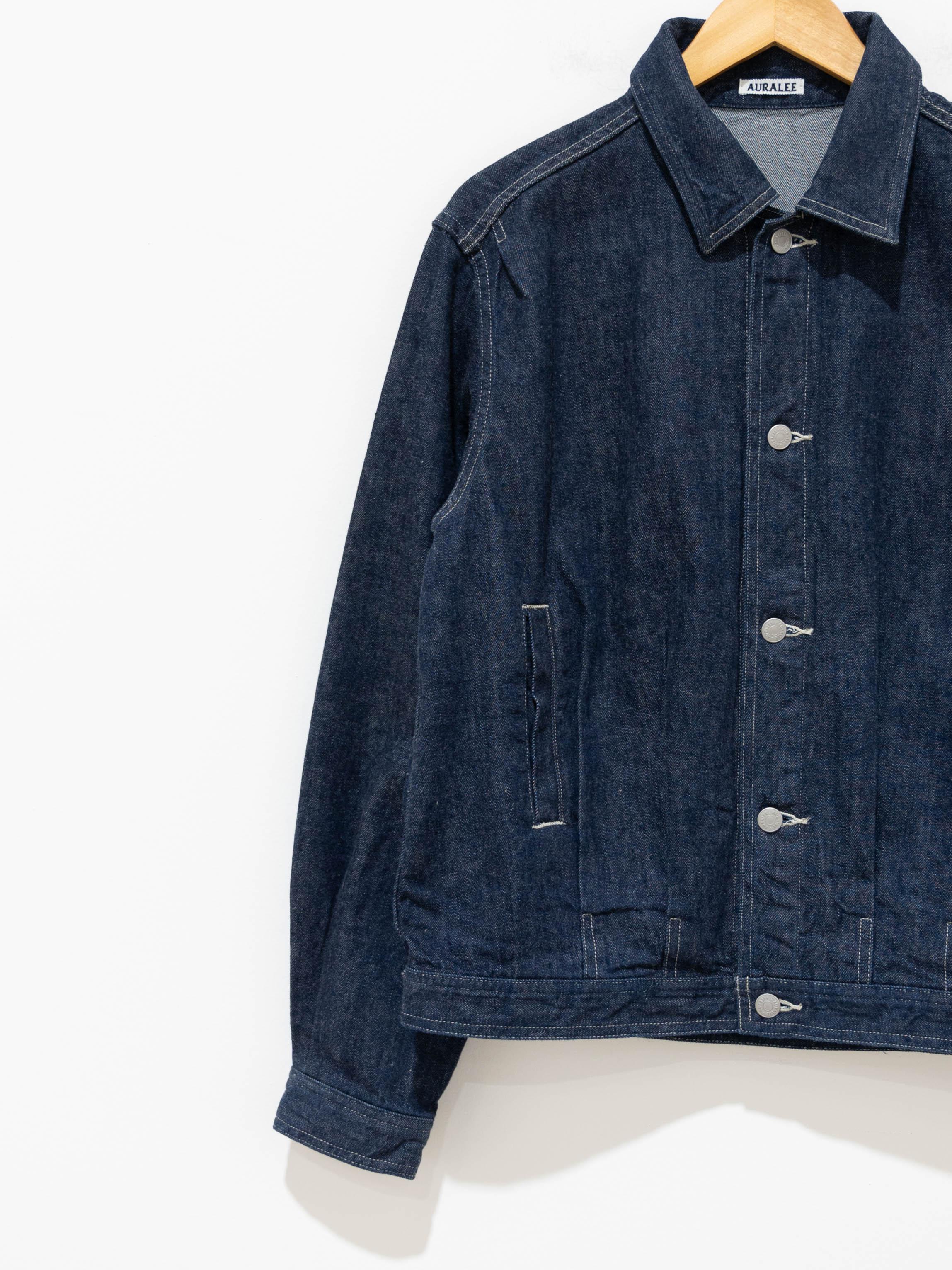 Selvedge Light Denim Blouson - Indigo