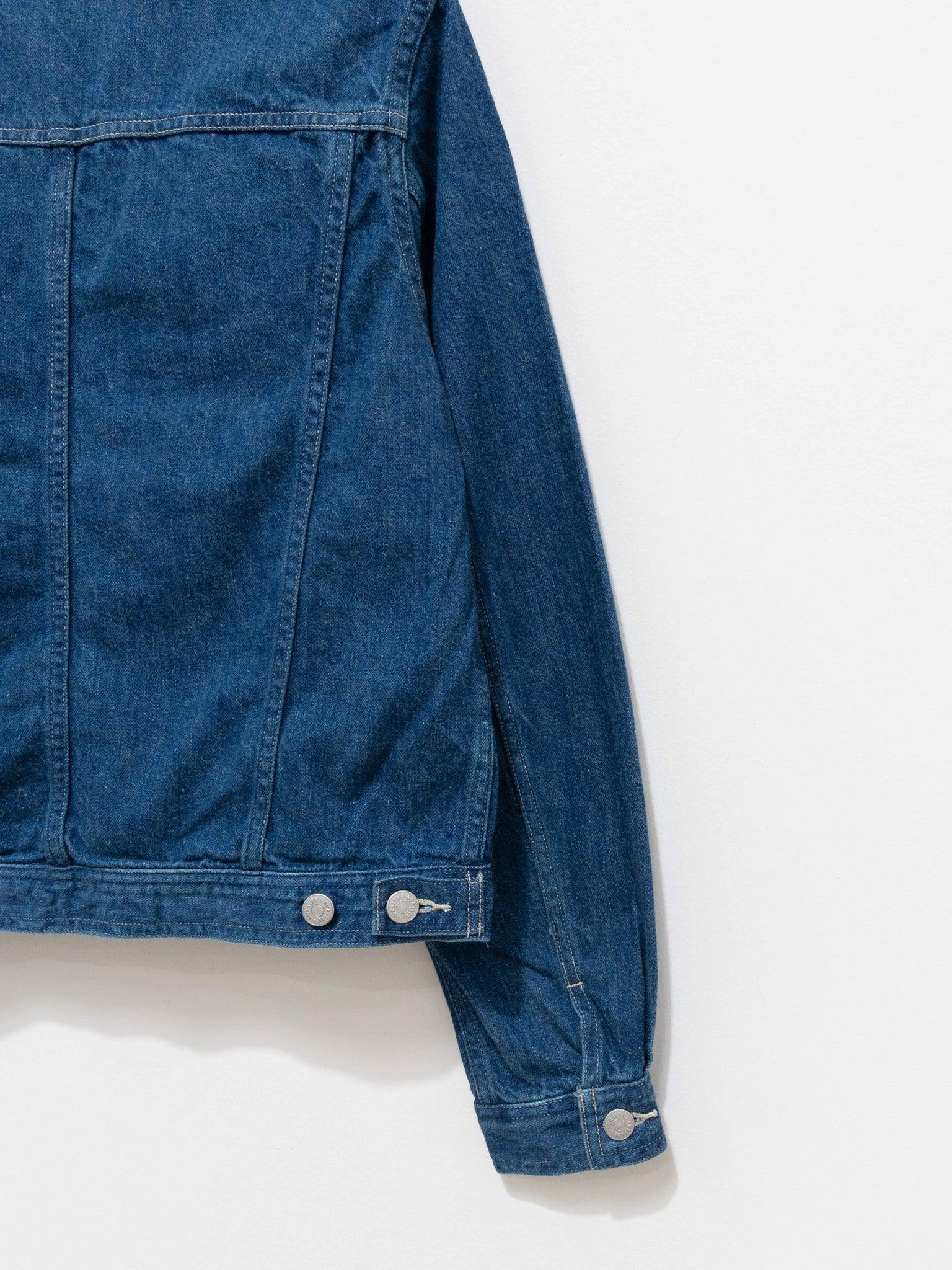 Selvedge Light Denim Blouson - Light Indigo (Women’s)