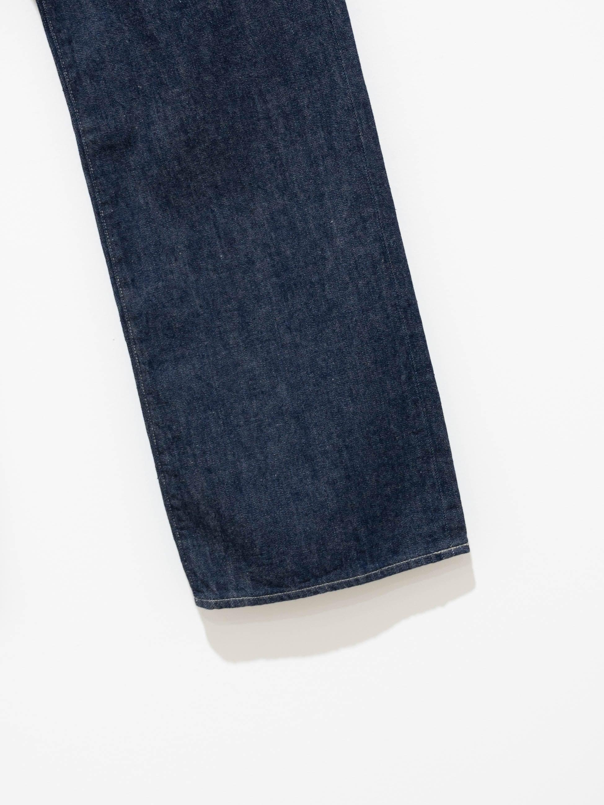 Selvedge Light Denim Wide Pants - Indigo