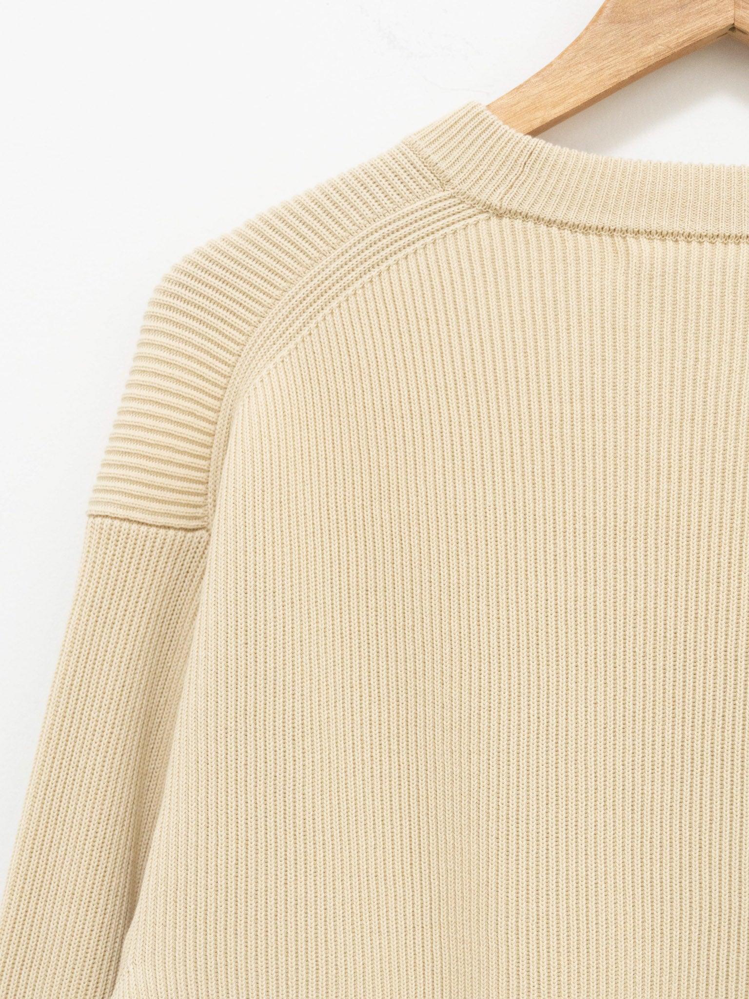 Super Hard Twist Rib Knit - Ivory