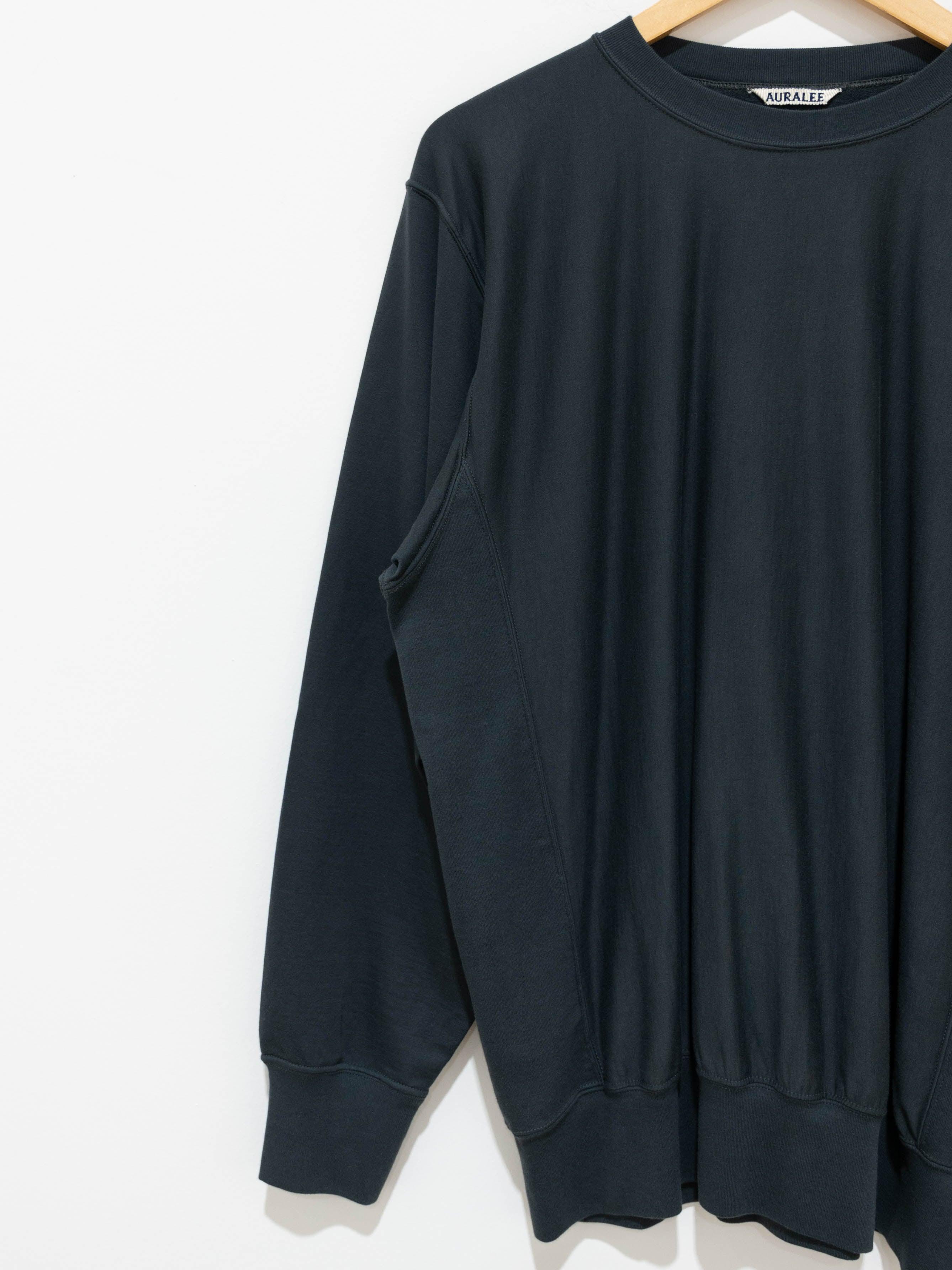 Super High Gauge Napped Sweat Pullover - Dark Blue