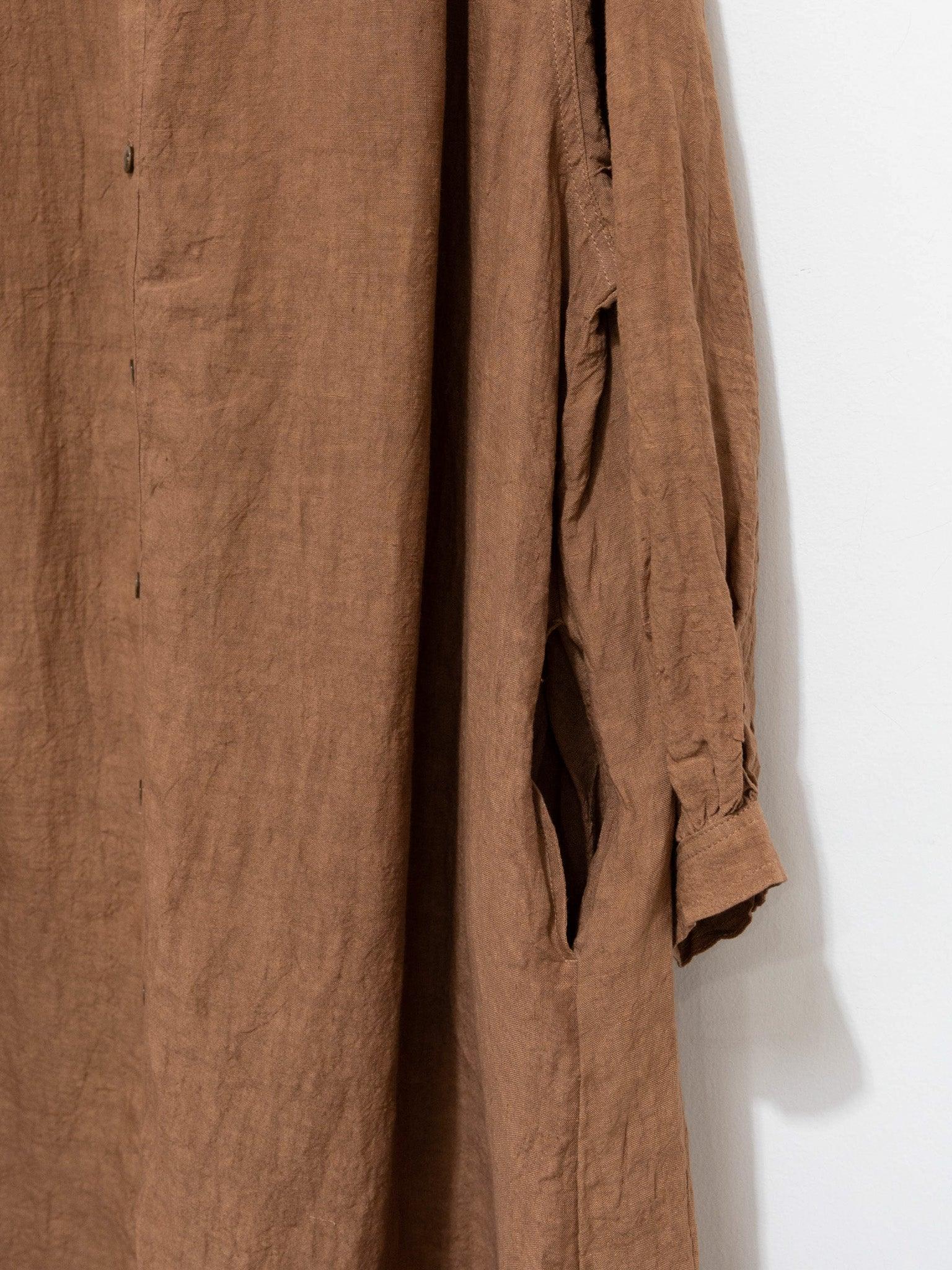 Linen Dress - Persimmon