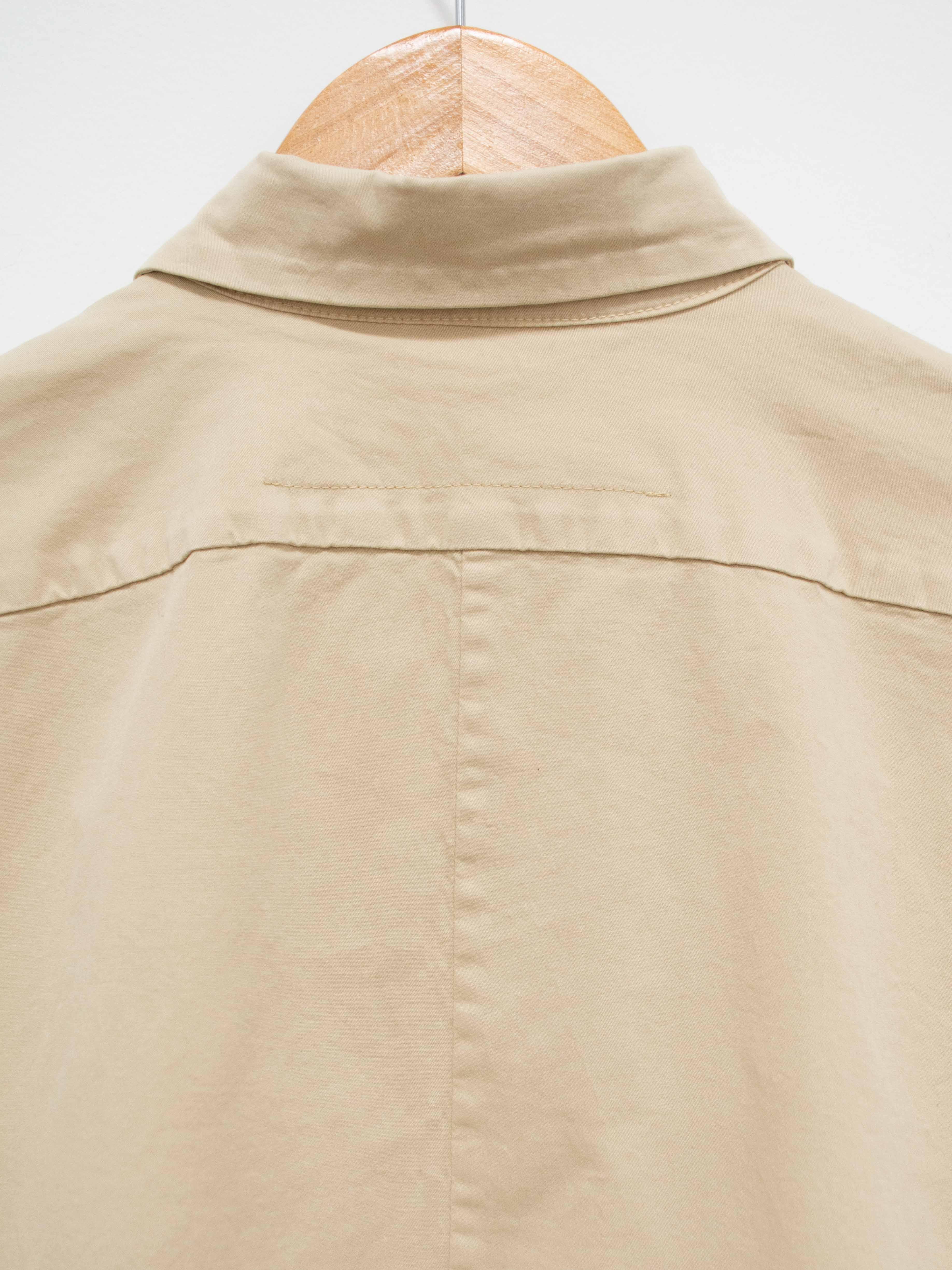 The Draughtsman Shirt - Buff Twill