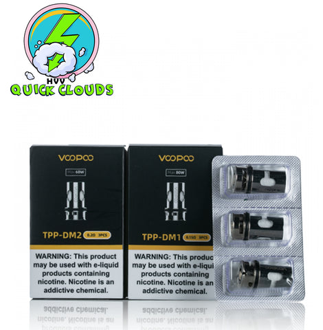voopoo tpp coils at Quick Clouds Vape Shop and delivery in Aurora
