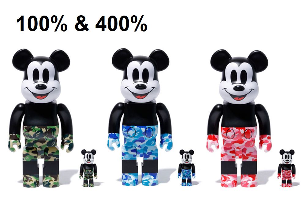 bearbrick 100 bape