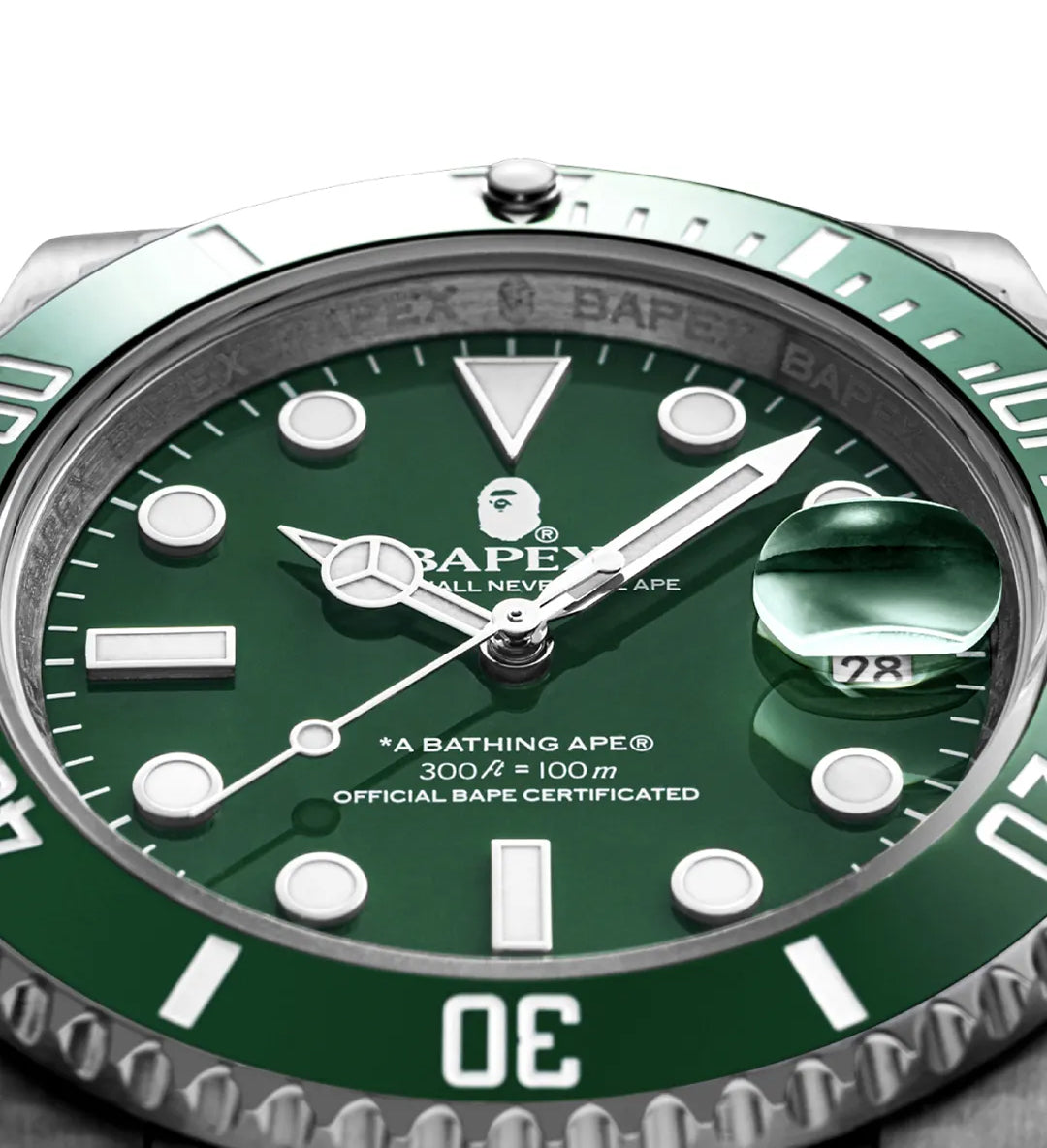 A BATHING APE TYPE 1 BAPEX GREEN | myglobaltax.com