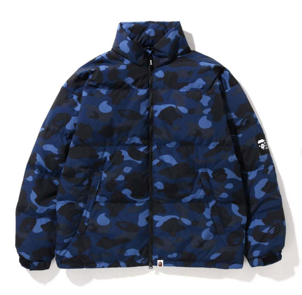 A BATHING APE COLOR CAMO RELAXED DOWN JACKET – happyjagabee store