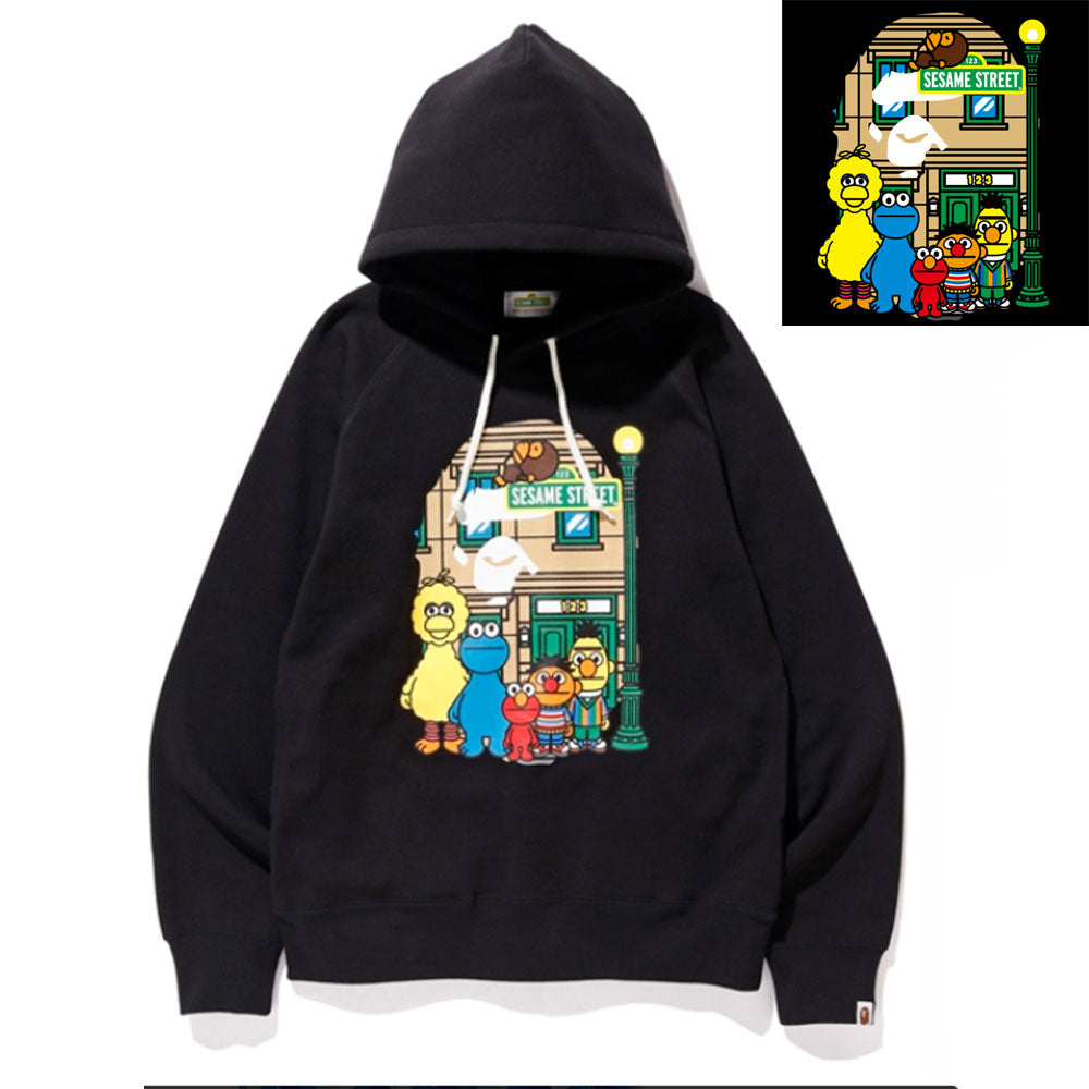 bape sesame street hoodie
