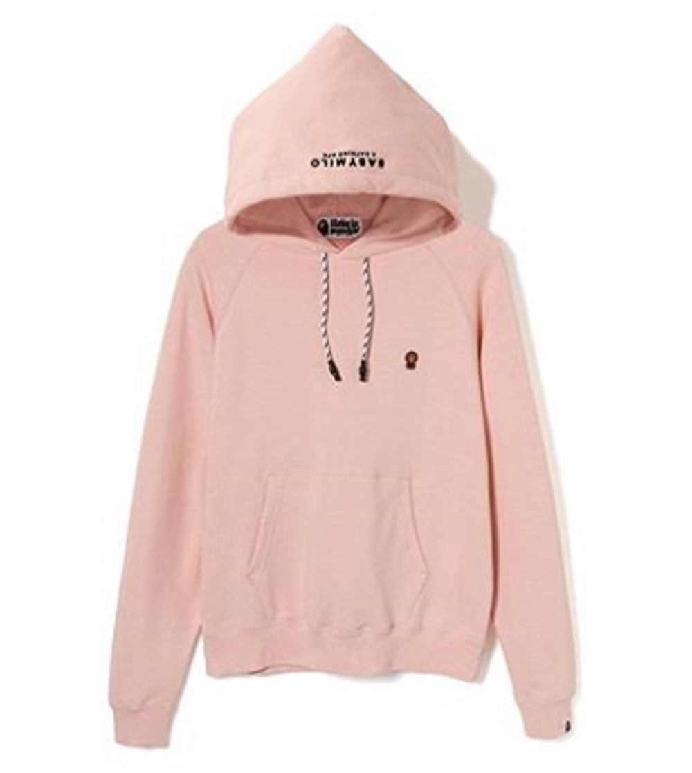 bathing ape hoodie pink