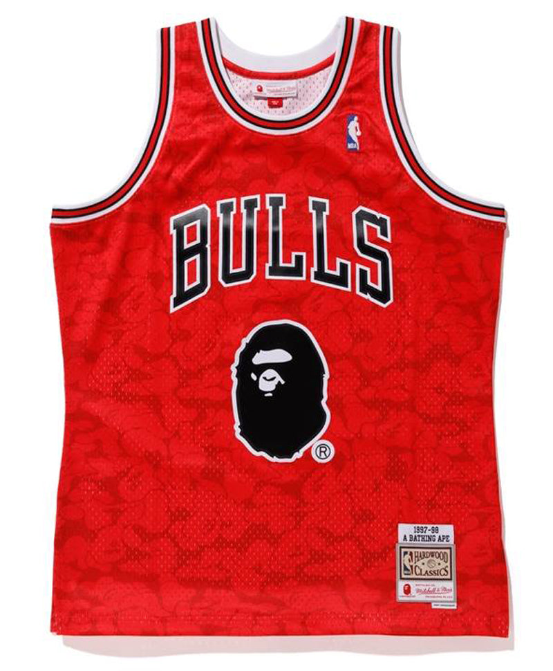 bathing ape bulls jersey