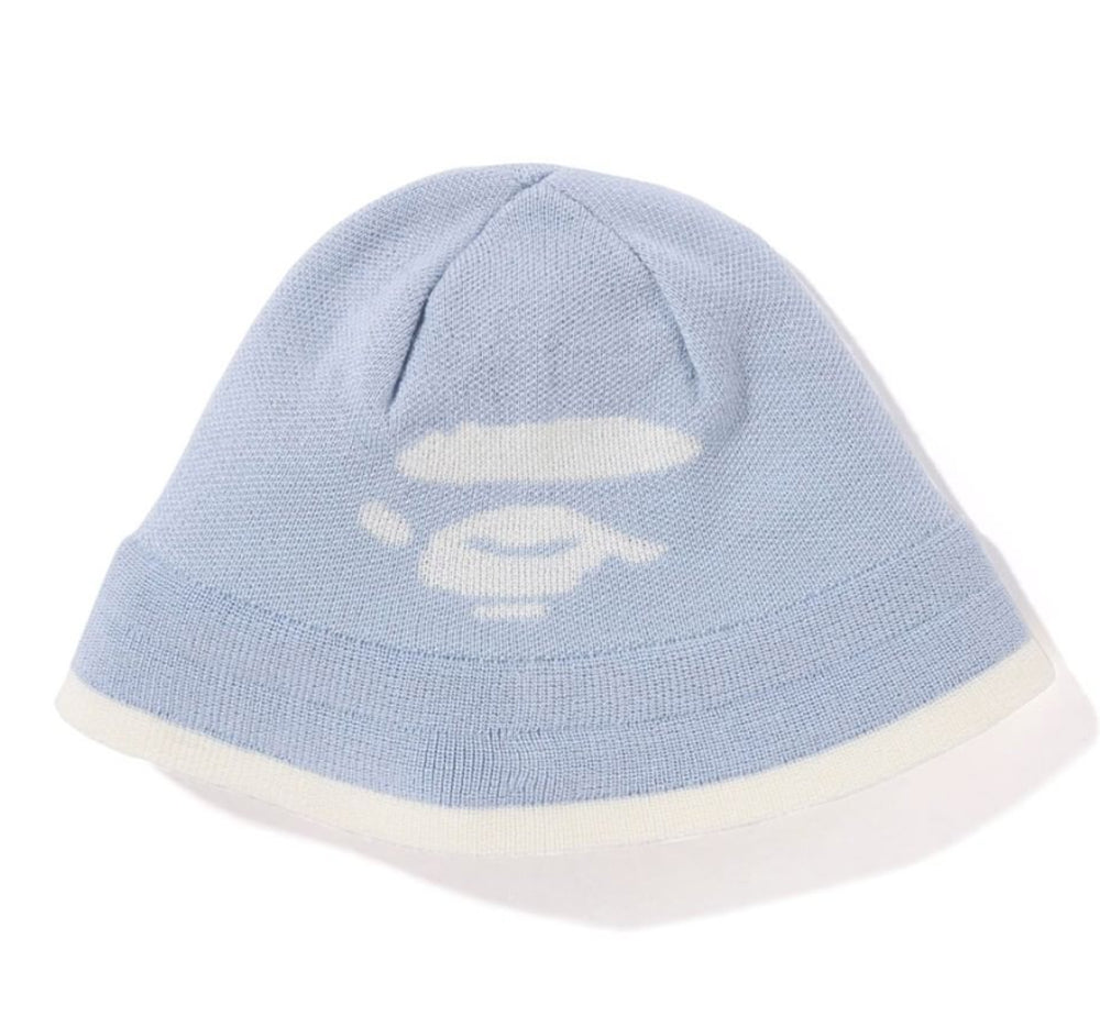 A BATHING APE Ladies' Goods APE FACE KNIT HAT – happyjagabee store