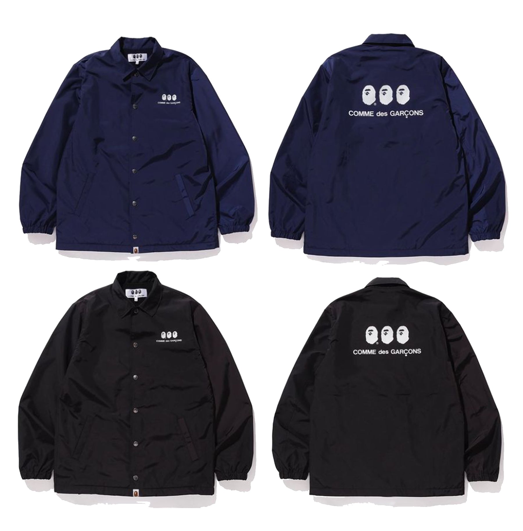 A BATHING APE × COMME des GARCONS CDG OSAKA x BAPE COACH JACKET