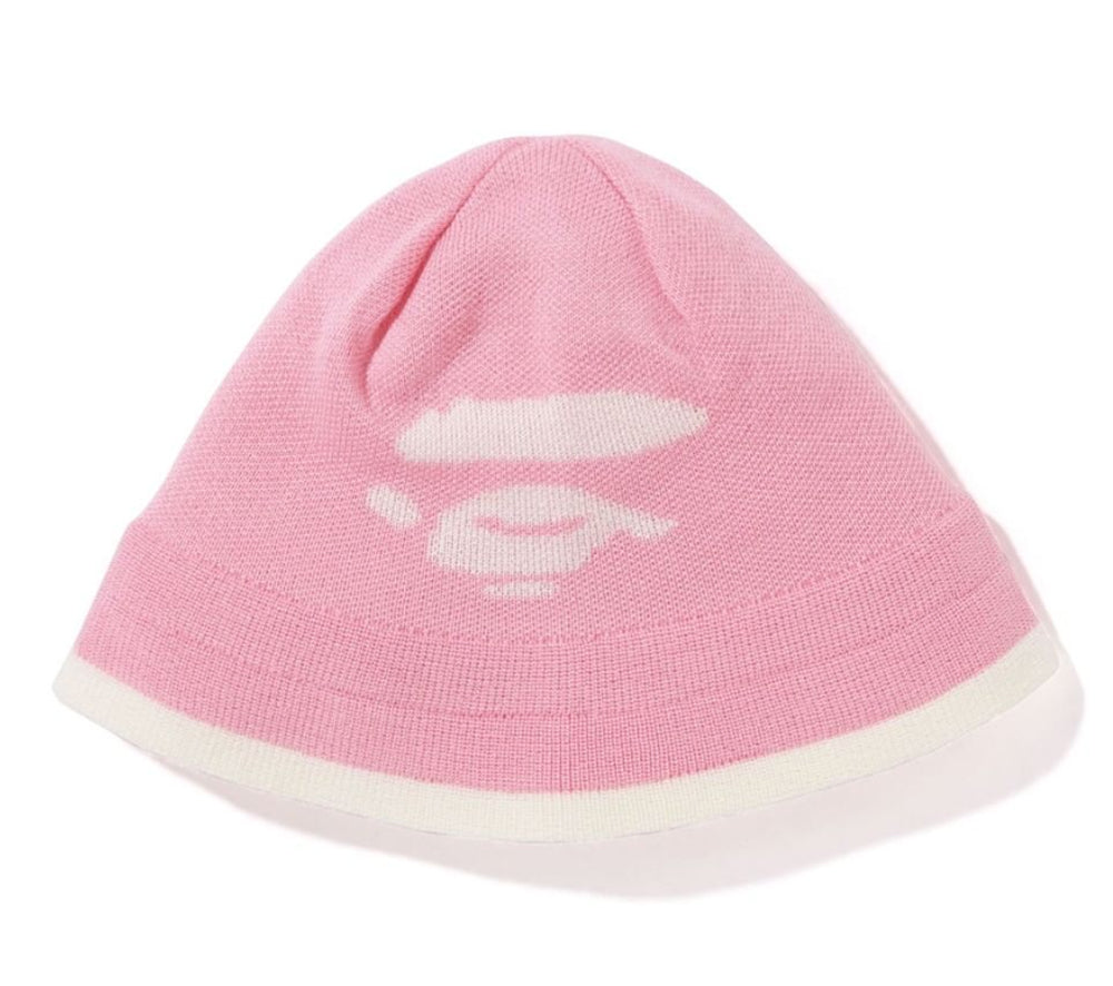 A BATHING APE Ladies' Goods APE FACE KNIT HAT