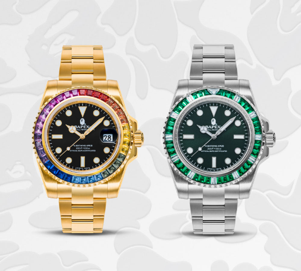 BAPE】TYPE 1 BAPEX CRYSTAL STONE-