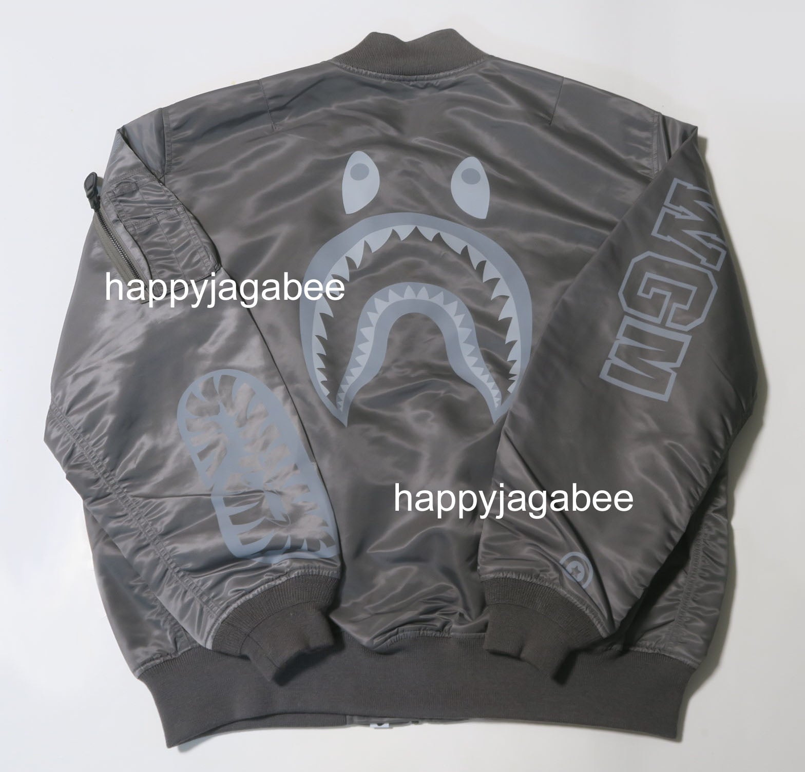 A BATHING APE SHARK LOOSE FIT MA-1