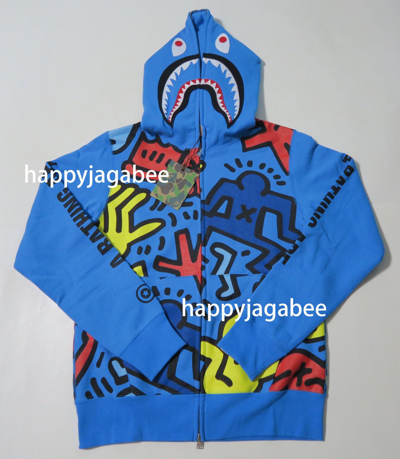 keith haring bape hoodie