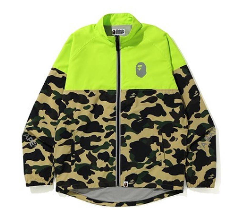 camo cycling jacket