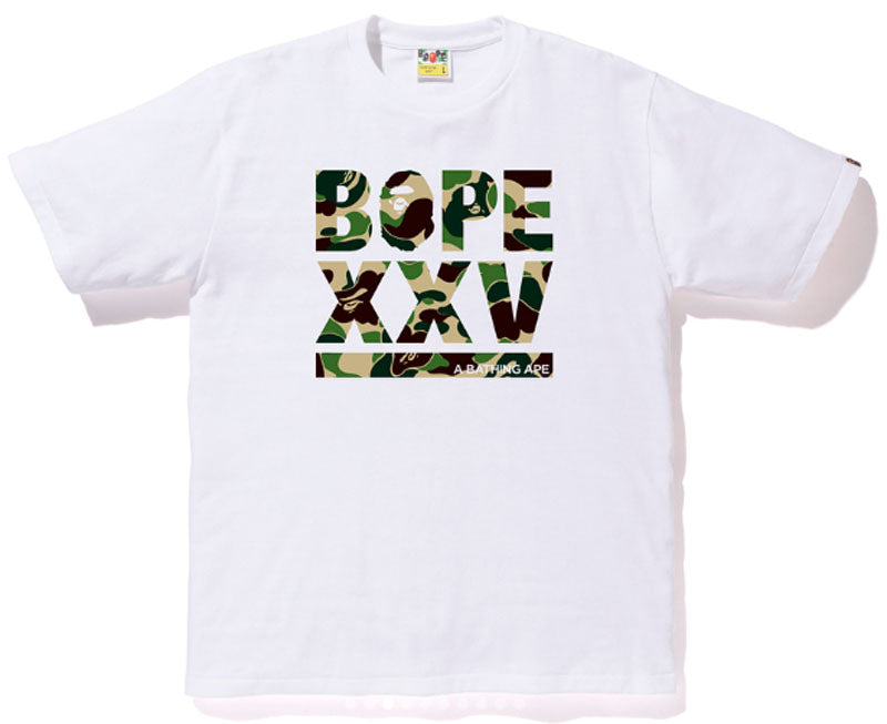 bape camo logo t shirt