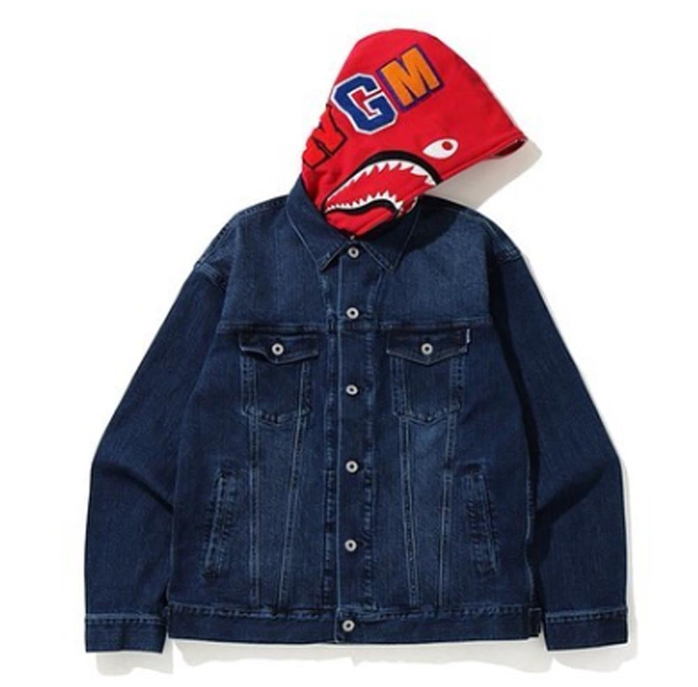 bathing ape denim jacket