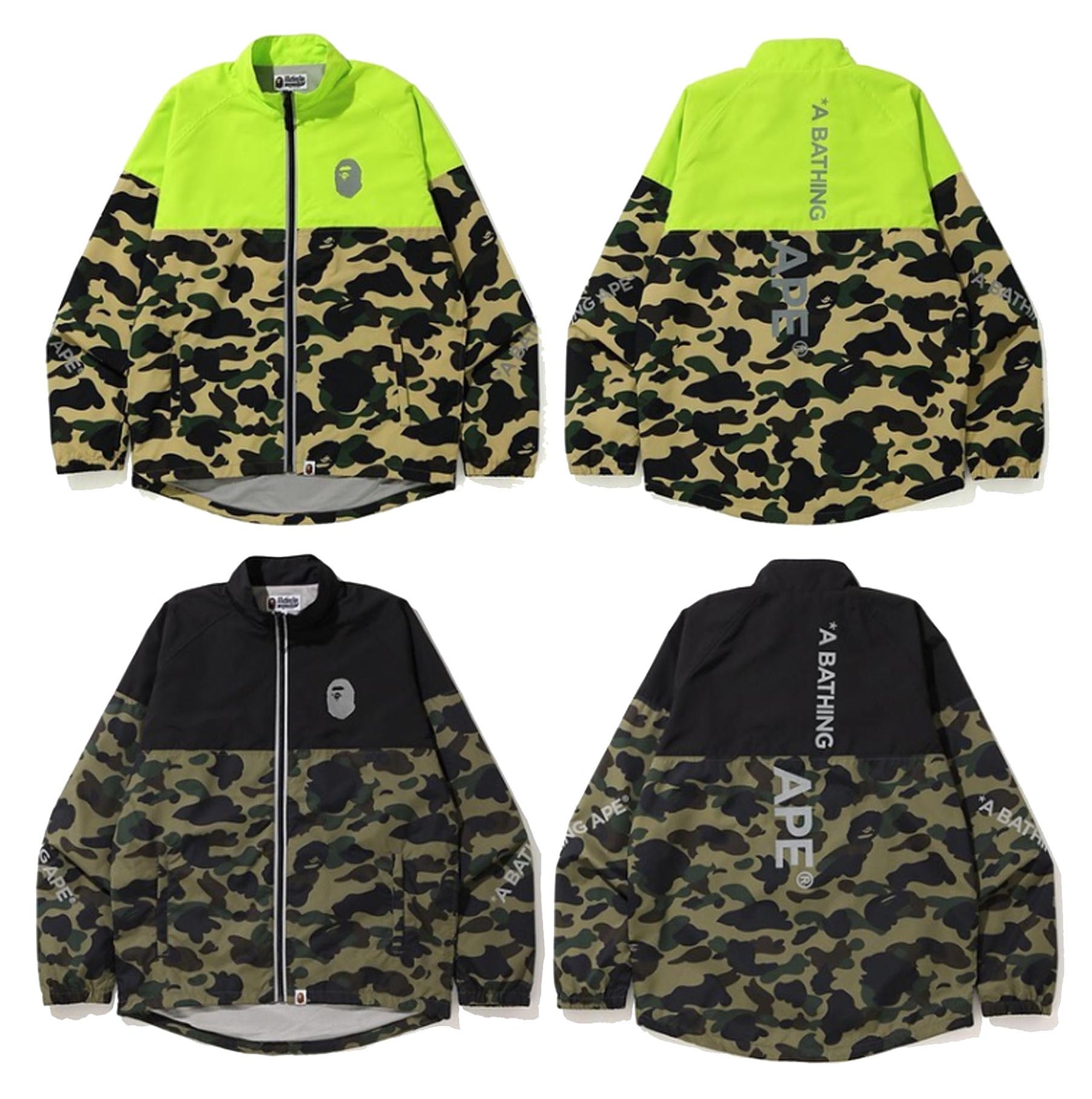 a bathing ape camo jacket