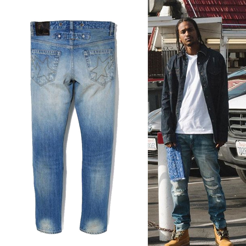 a bathing ape jeans