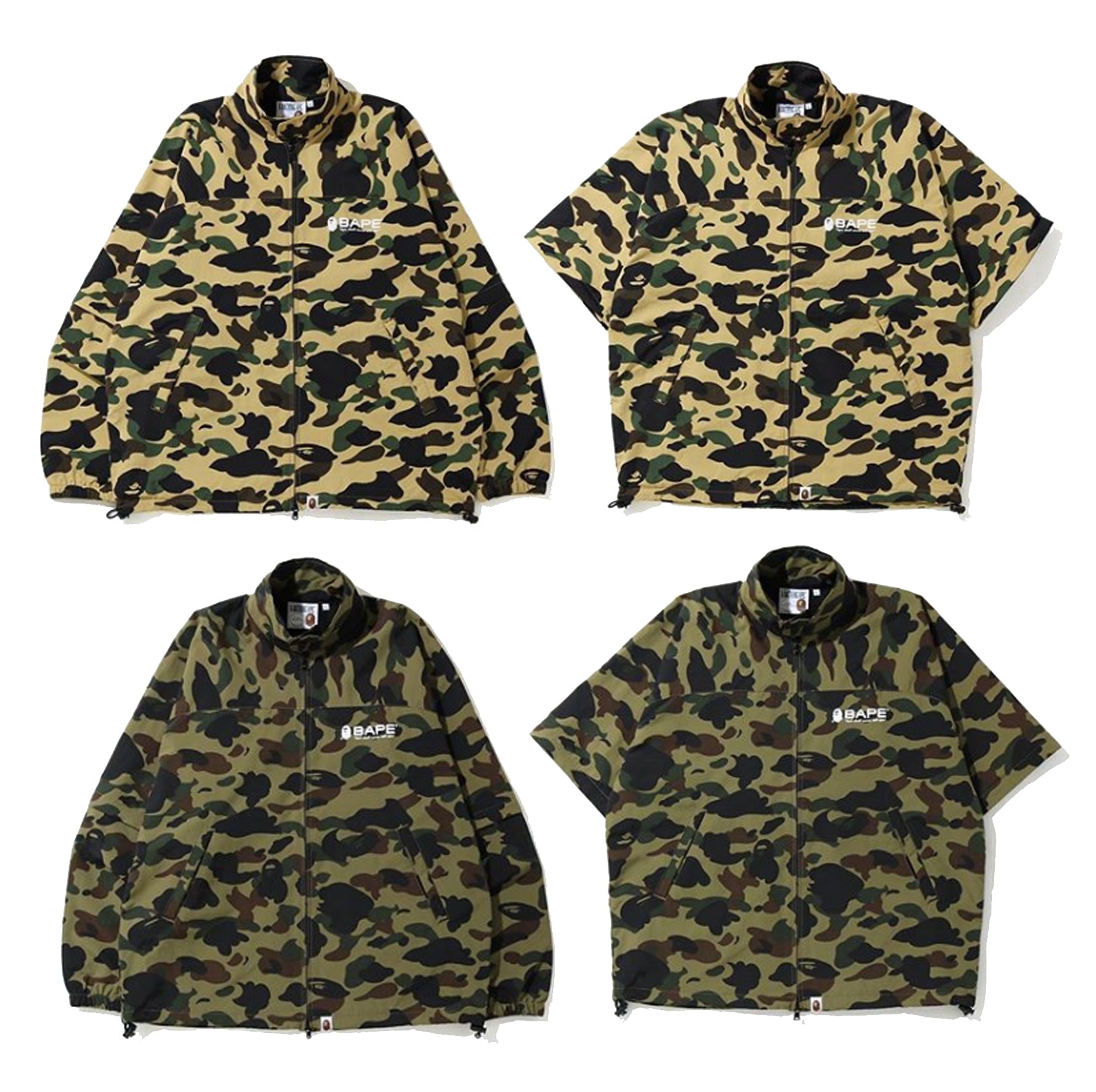 bape rain jacket