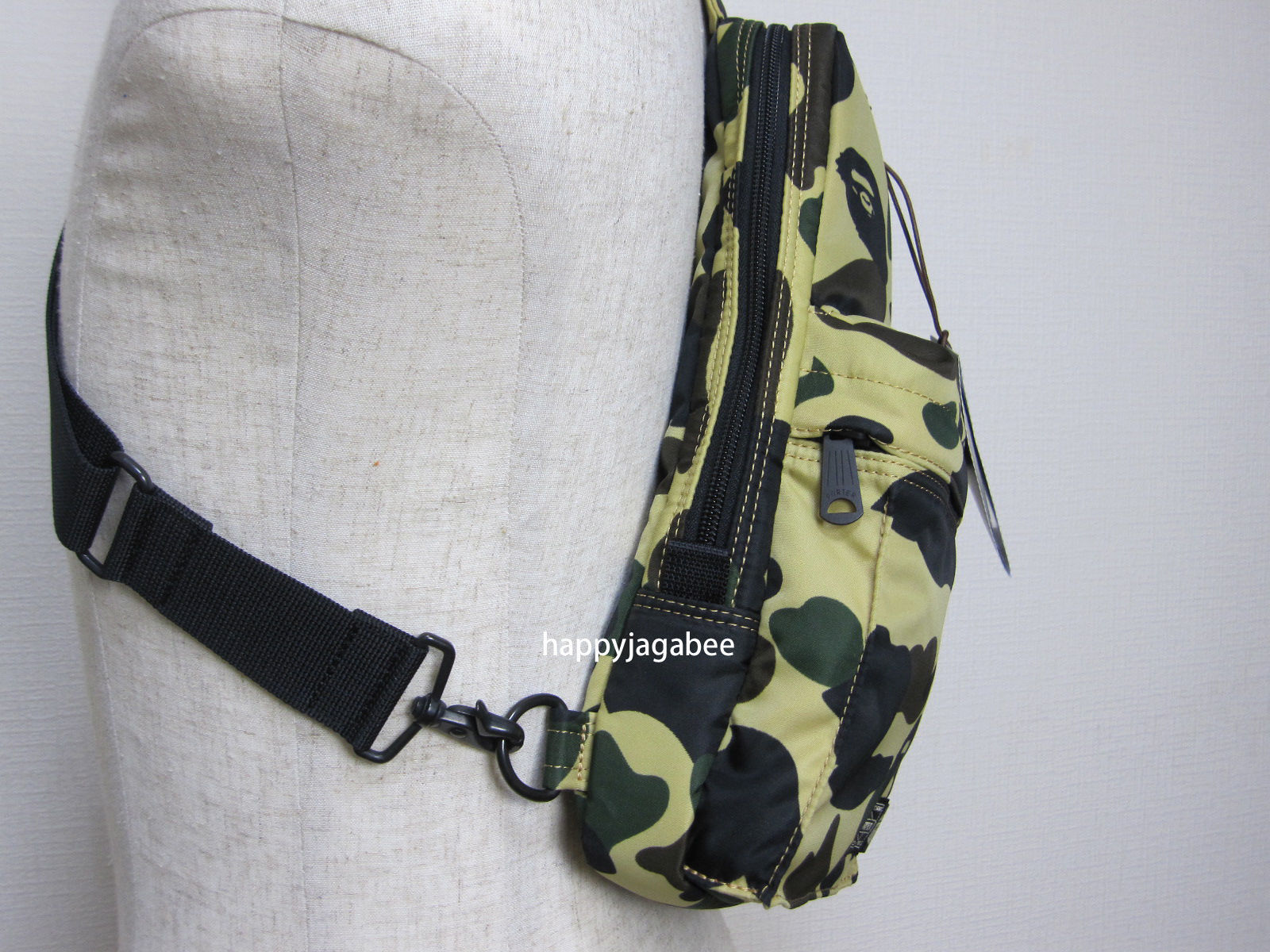 porter bape shoulder bag