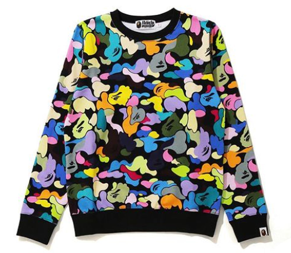 Bape Multi Camo Crewneck 2024 | towncentervb.com