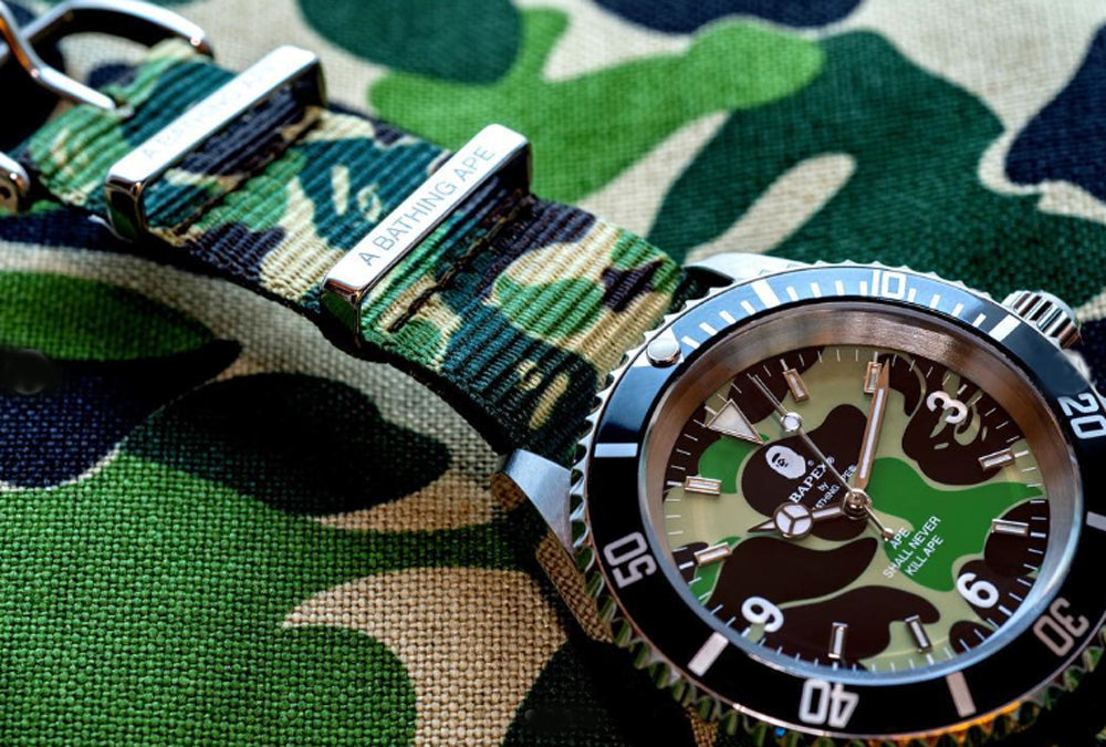 A BATHING APE ABC NATO BELT TYPE-1 BAPEX – happyjagabee store