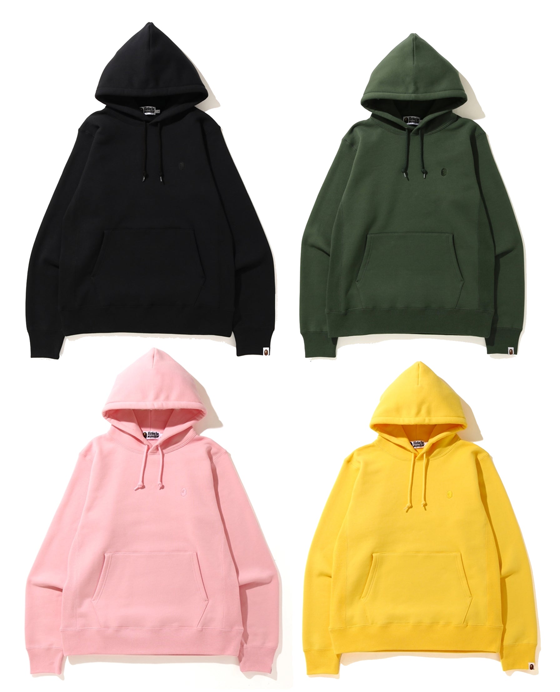 bape one point pullover hoodie