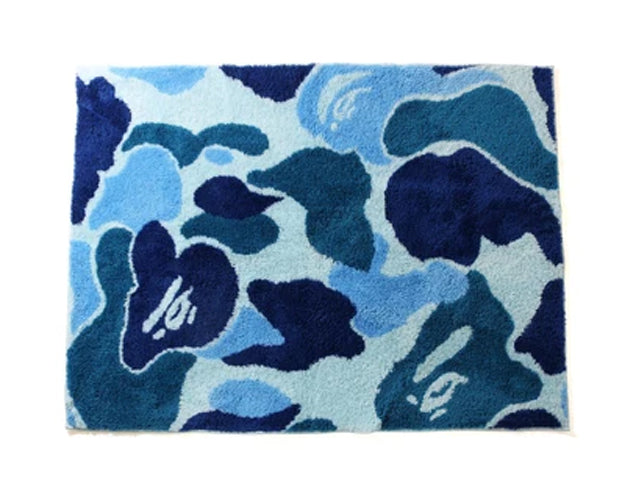 A BATHING APE ABC CAMO RUG MAT