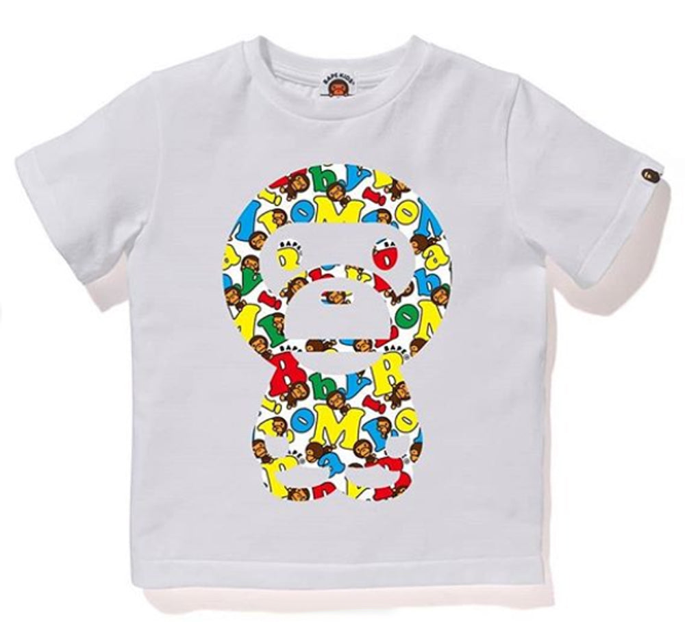 baby milo bathing ape t shirt