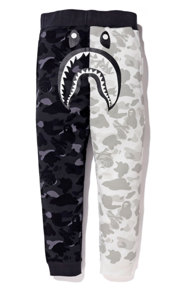 bape shark trousers