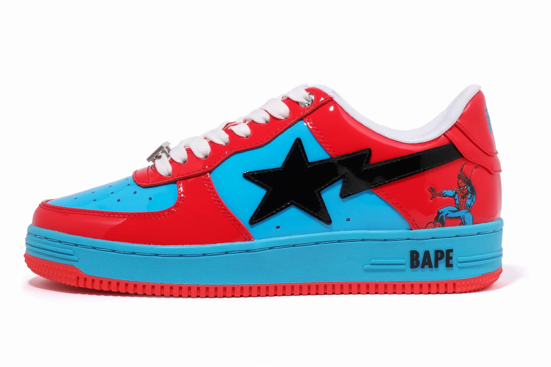 A BATHING APE BAPE X MARVEL SPIDER-MAN BAPE STA