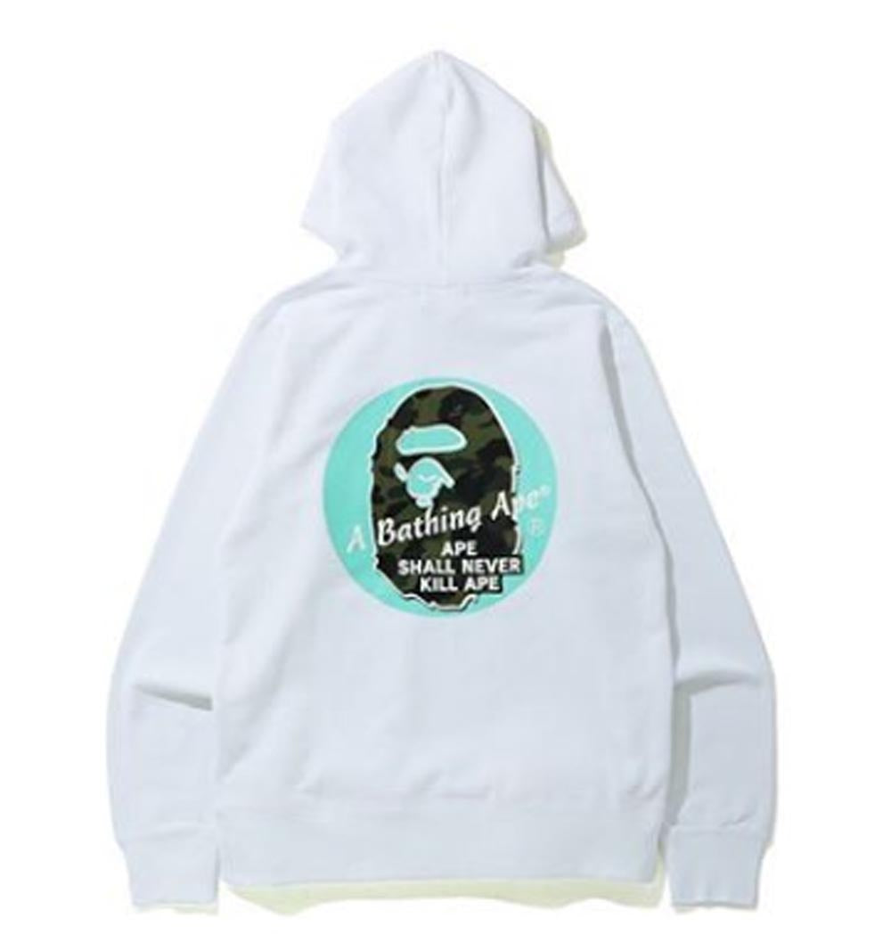 A Bathing Ape A Bathing Ape Circle Pullover Hoodie Happyjagabee Store