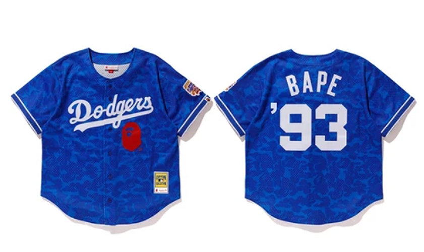 real dodgers jersey