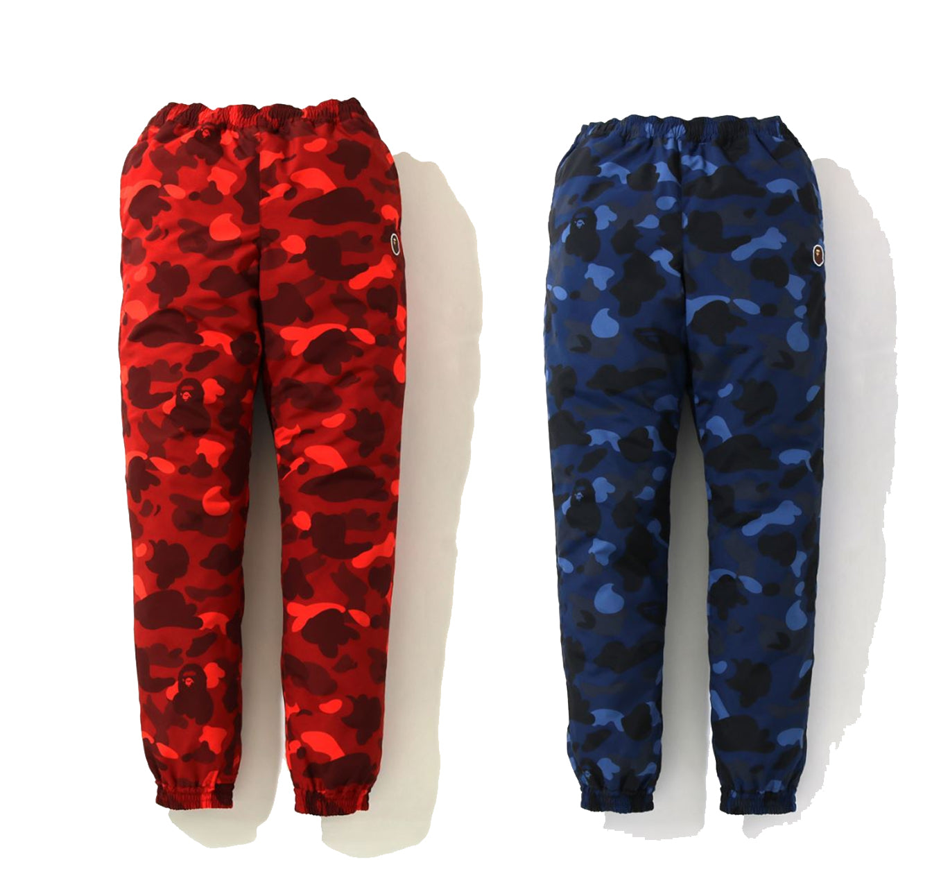 bape camo track pants