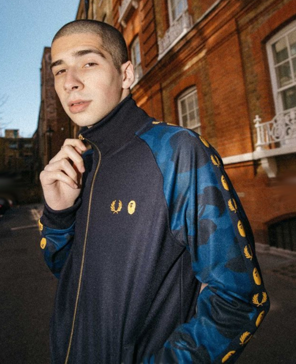 FRED PERRY x BAPE TRACK JACKET – happyjagabee store