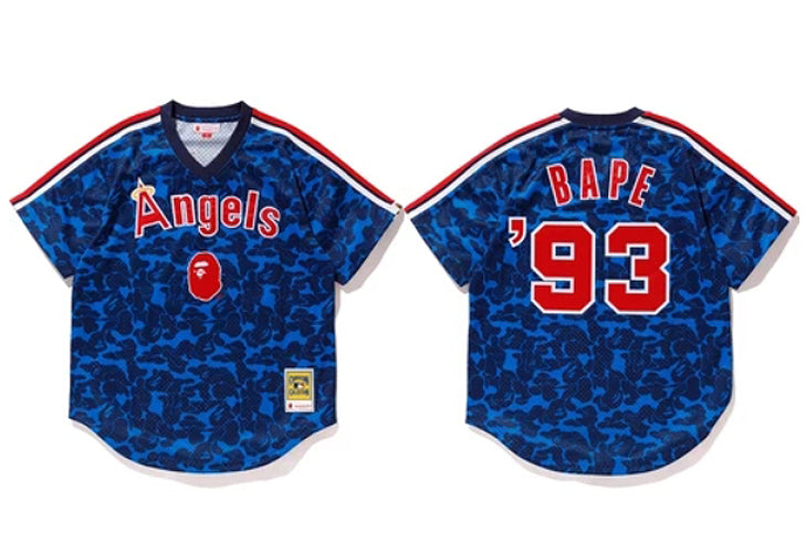 bape mitchell and ness jersey