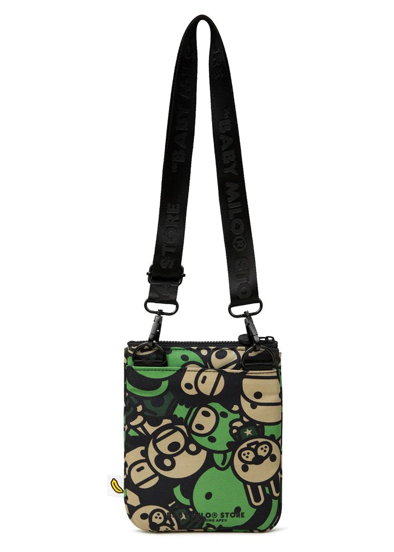 A BATHING APE BABY MILO STORE BABY MILO CROSSBODY BAG