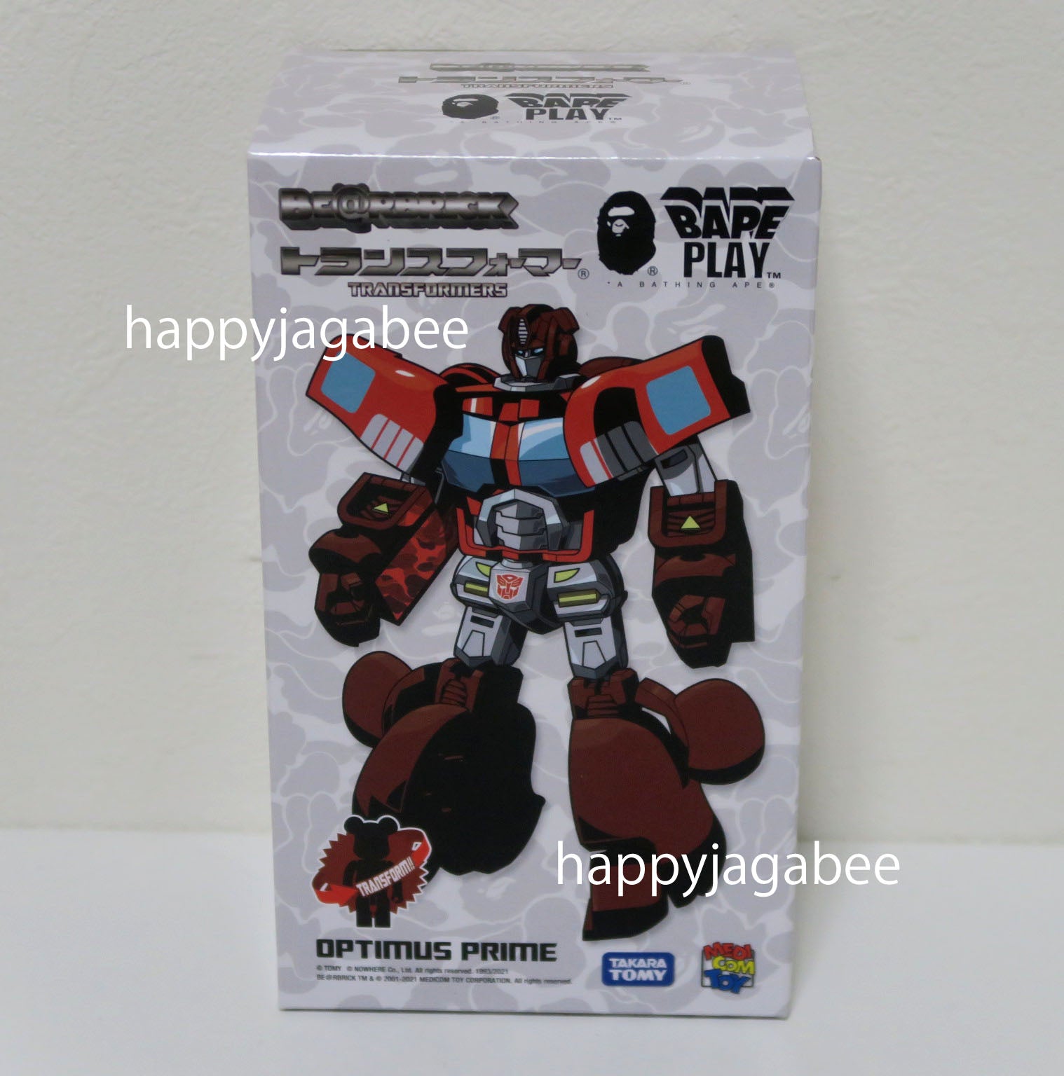 BE@RBRICK × TRANSFORMERS × BAPE 200% 未開封 | www.trevires.be