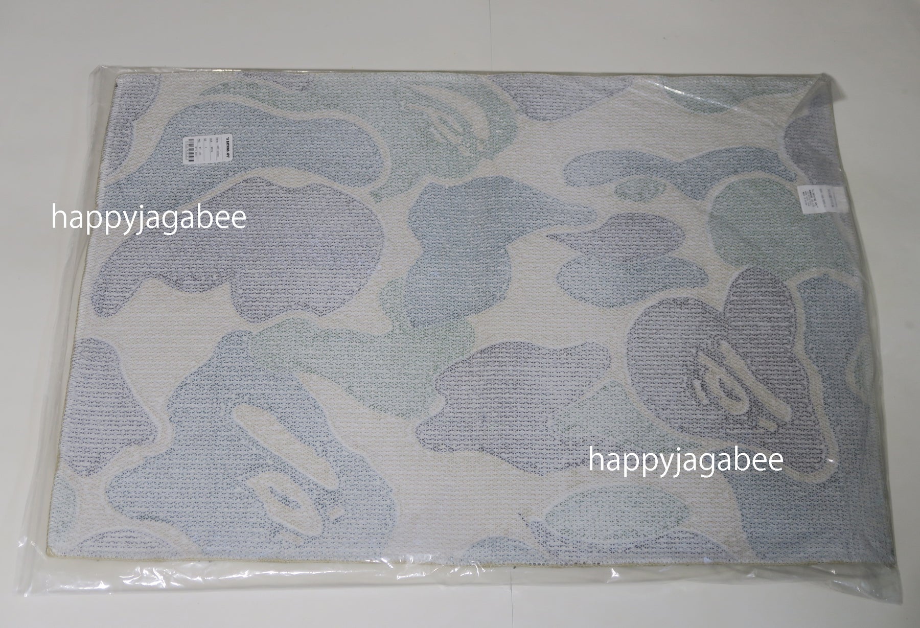 A BATHING APE ABC CAMO RUG MAT