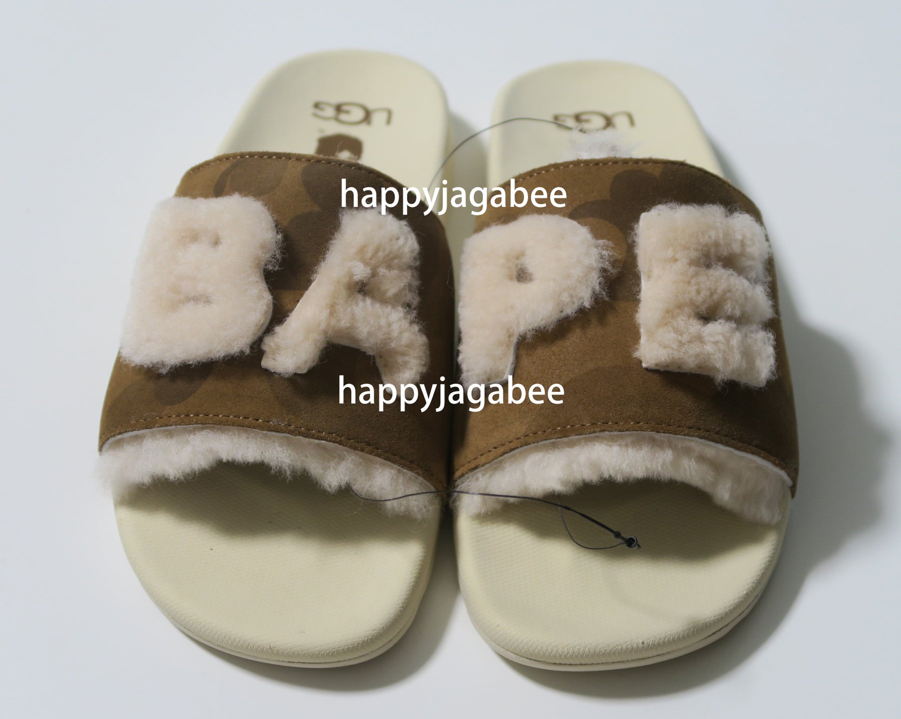 bape x ugg slippers